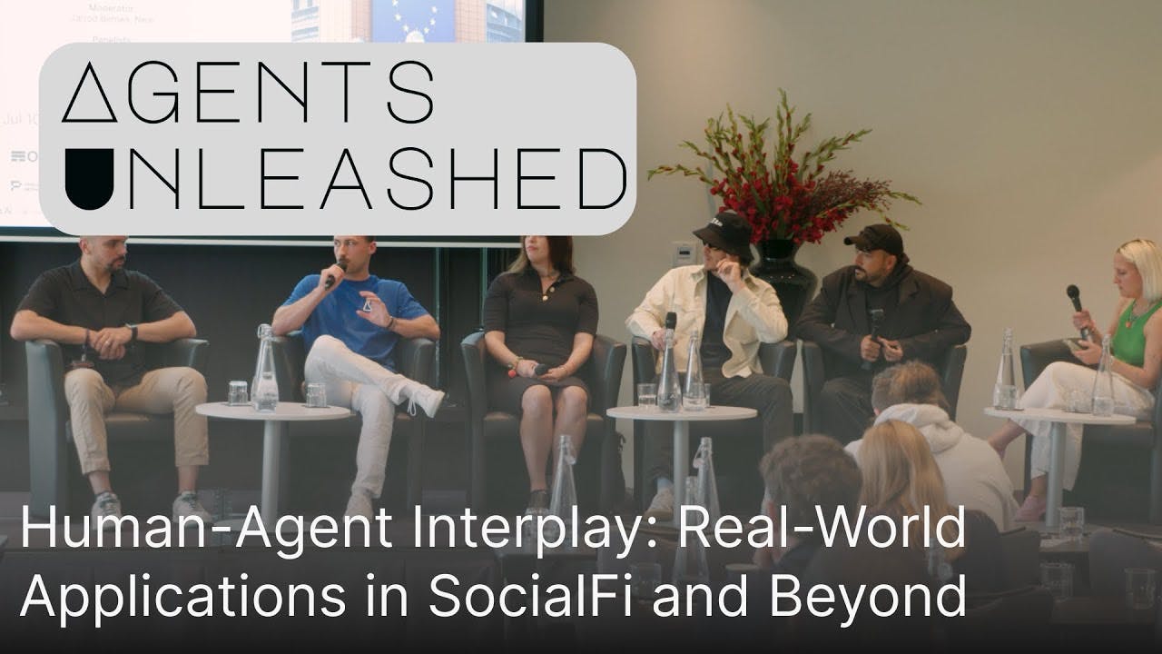 Human-Agent Interplay: Real-World Applications in SocialFi and Beyond | Agents Unleashed | Brussels 2024