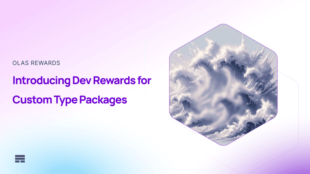 Introducing Developer Rewards for Custom Type Packages