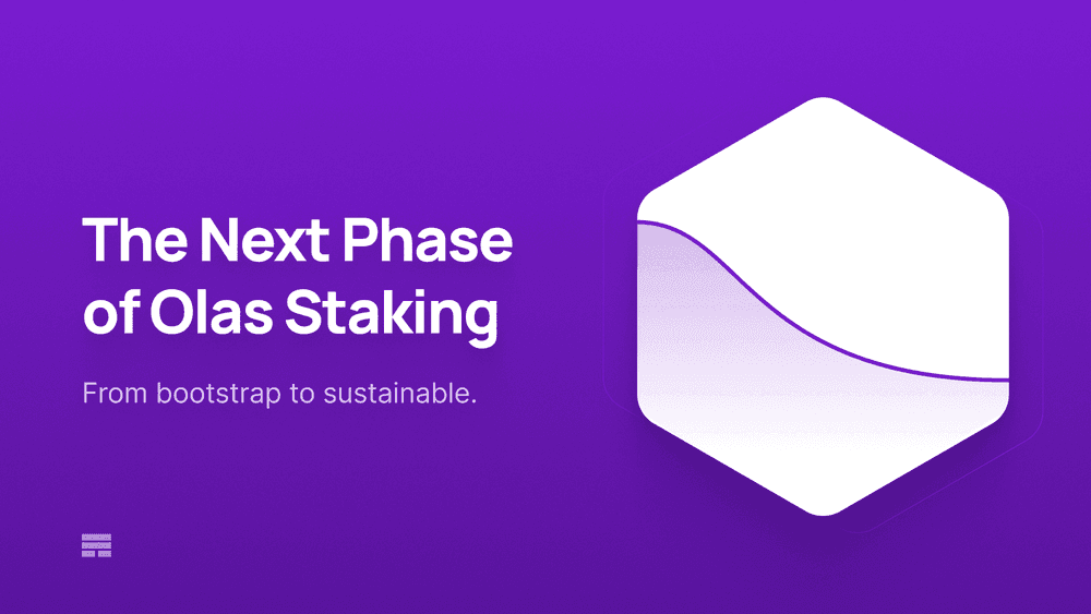 The Next Phase of Olas Staking
