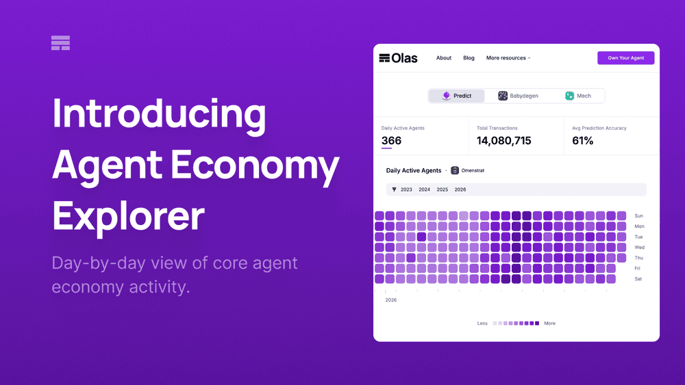 Introducing the Agent Economy Explorer: Live Data on Autonomous AI Agents