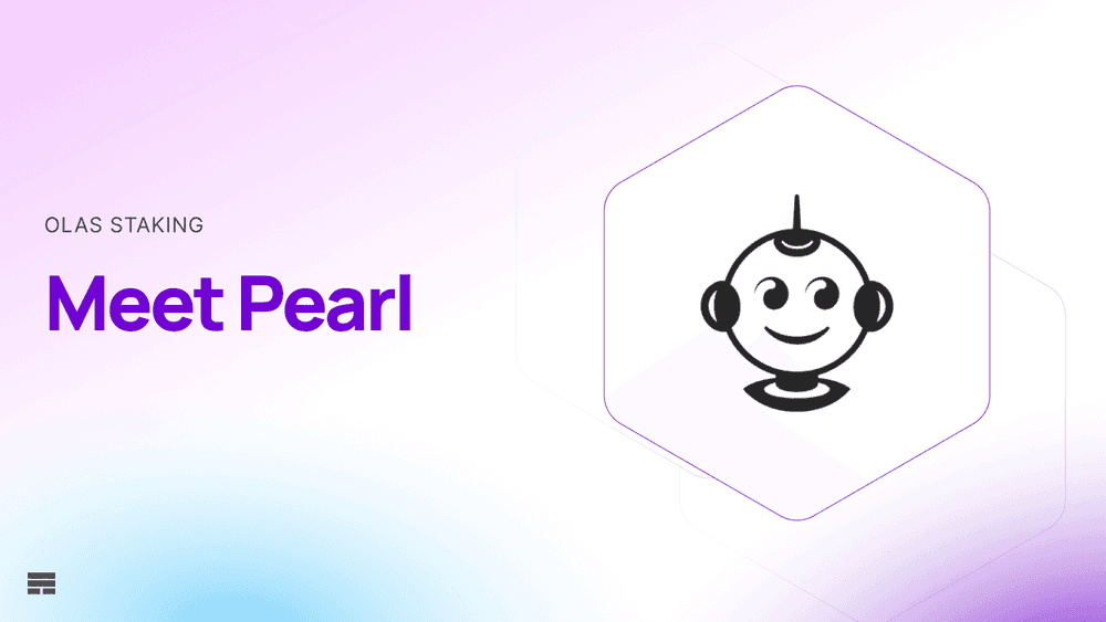 Meet Pearl: Agent Staking on OLAS