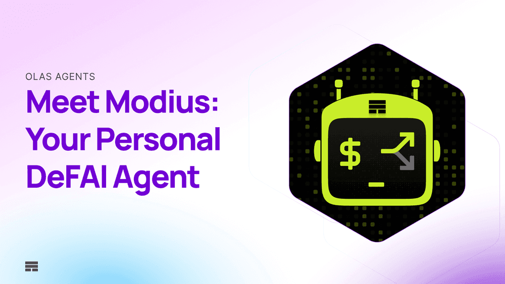 Olas Modius: AI-Powered Portfolio Management on Mode