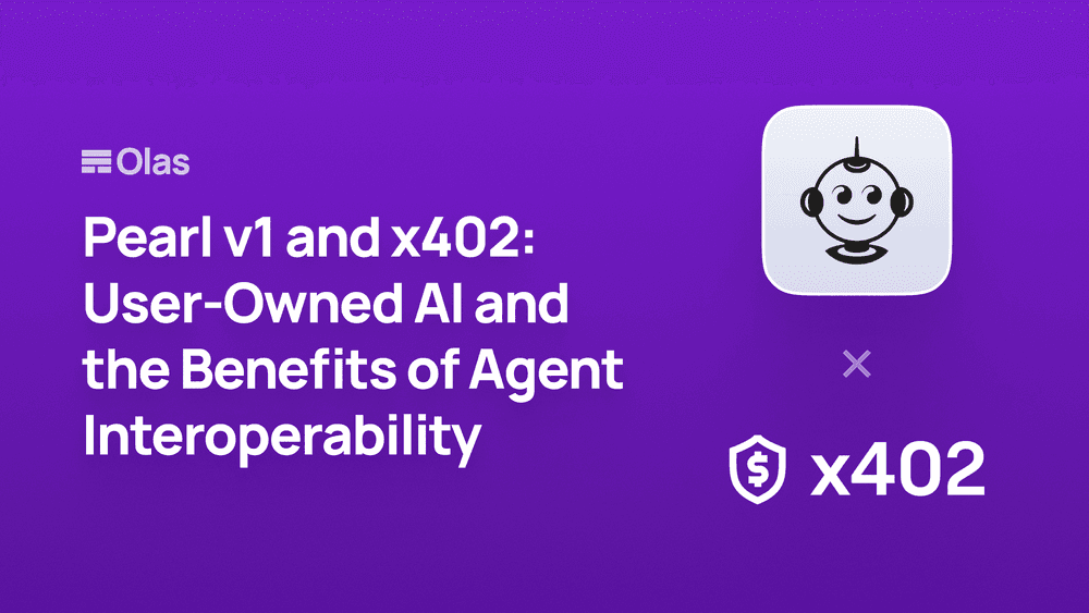 Pearl v1 and x402: User-Owned AI and the Benefits of Agent Interoperability