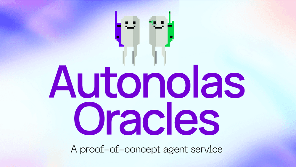 Unleashing Autonolas Oracles