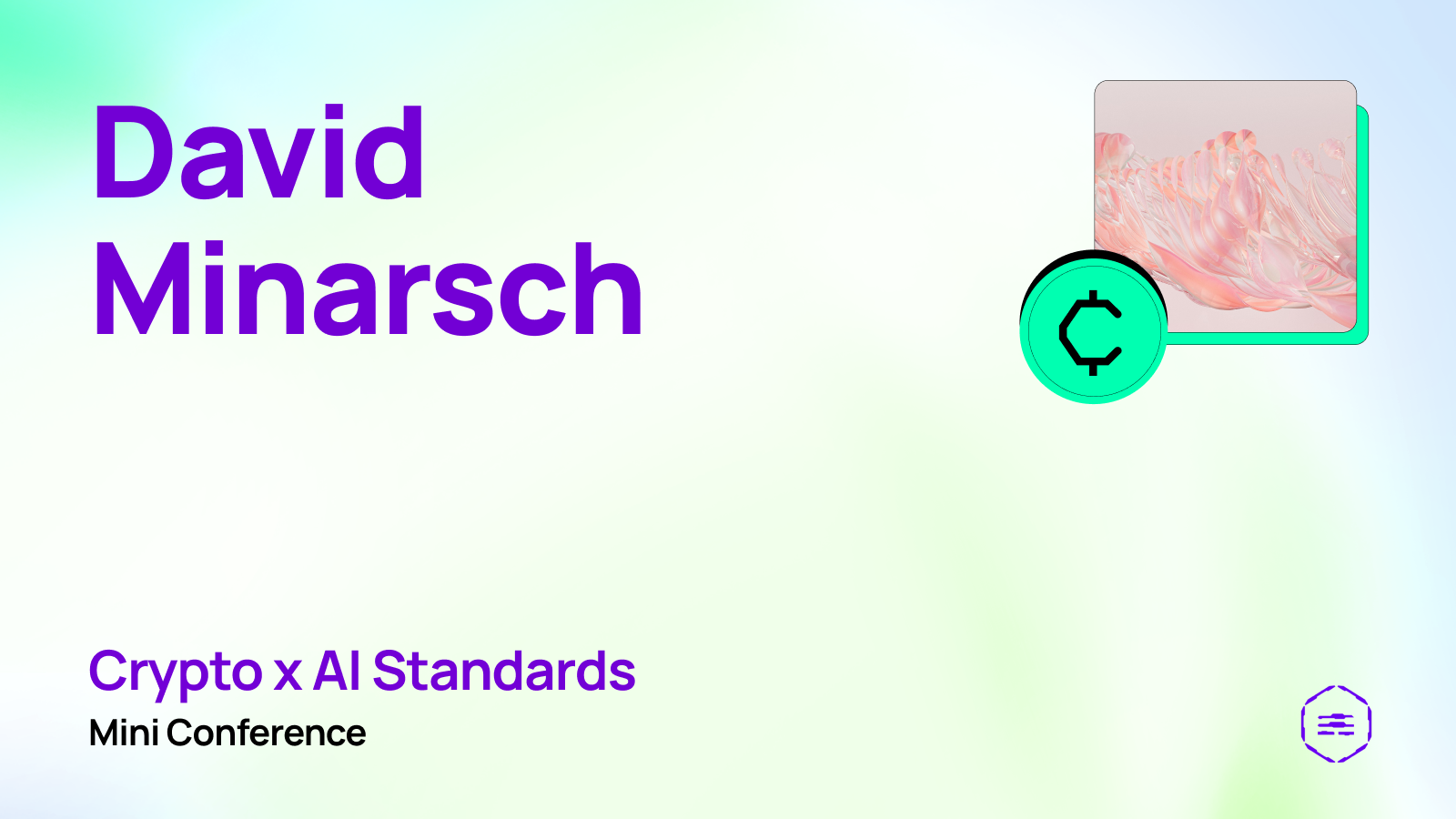 David Minarsch at Crypto x AI Standards: Mini Conference - Full Talk