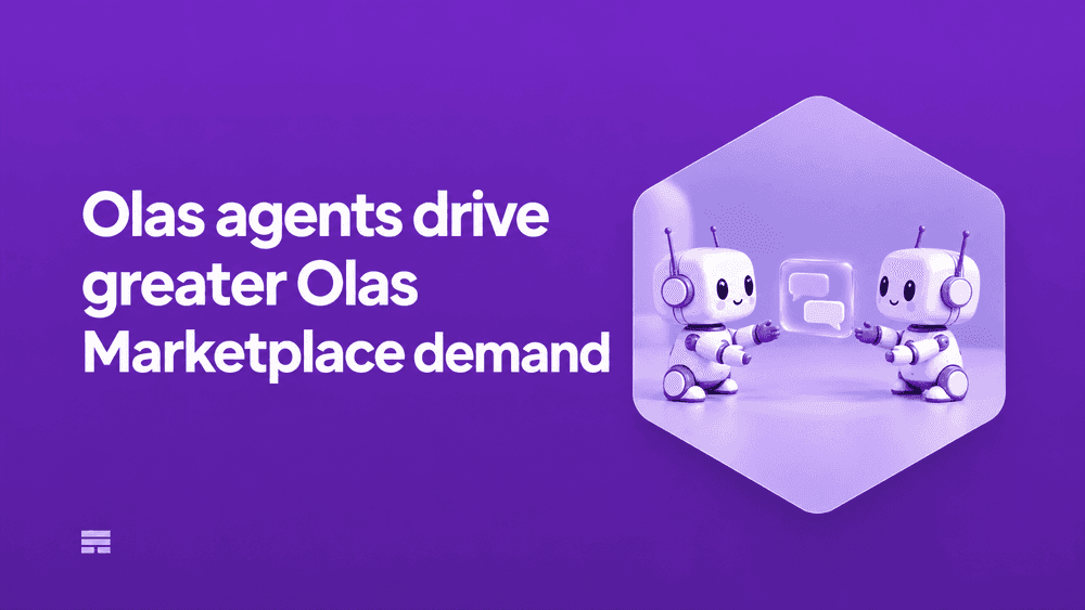Olas agents drive greater Olas Marketplace demand